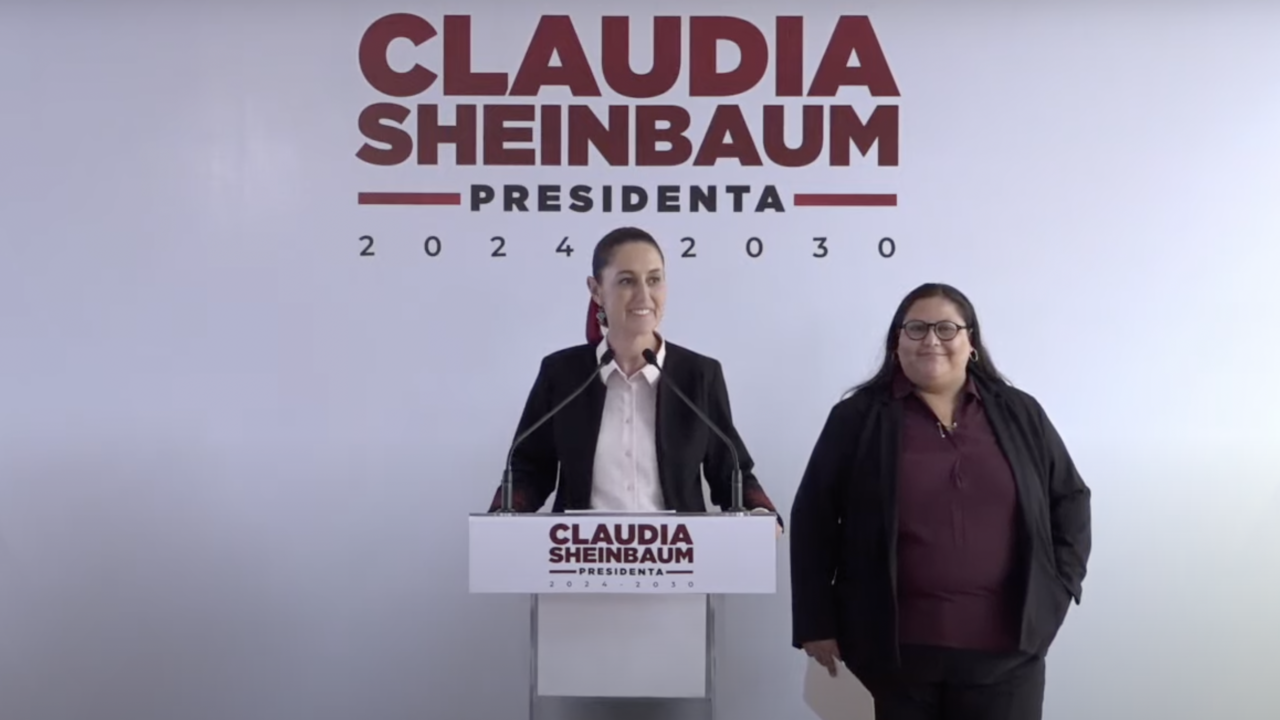 Sheinbaum designa a Citlalli Hernández como titular del Instituto de las mujeres